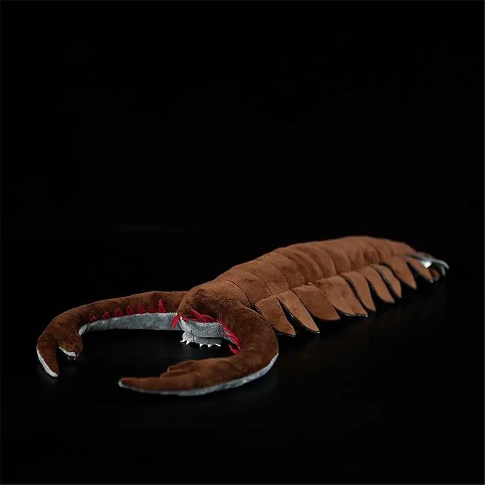 Omnidens Amplus Realistic Cambrian Ocean Creature Plush Toy, Lifelike Prehistoric Sea Animal Stuffed Animal for Science Enthusiasts Paleontology Collection