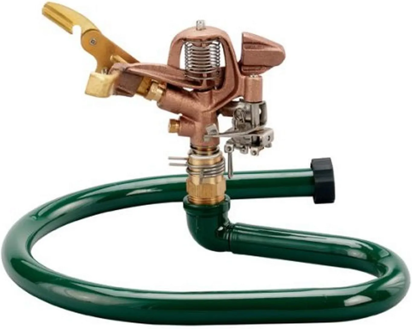 Orbit 58643 Brass Impact Sprinkler On Ring Base, 3/4"