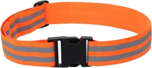 PATIKIL Adjustable Reflective Running Belt, Glow Pt Belt Sash for Cycling