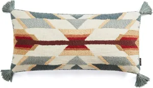 PENDLETON 31810 Prairie Trail Body Breathable Plush Soft Comfortable Luxury Premium Rustic Home Decor Hug Throw Pillow, 14x30 inches, Slate