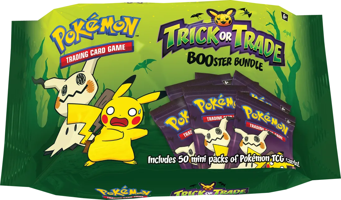 POKEMON TRICK OR TRADE BOOSTER BUNDLE