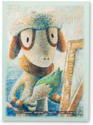 Pokémon Center: Pokémon Center × Van Gogh Museum: Smeargle Inspired by Self-Portrait as a Painter Card Sleeves (65 Sleeves)