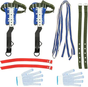 POPETPOP 1Set Adjustable Tree Climbing Spikes Shoes Climbing Gear for Non Slip Design for and Climbing Training Sturdy and Tool