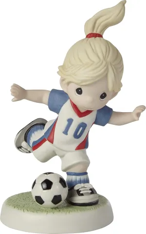 Precious Moments 202012 Set Your Goals High Bisque Porcelain Figurine