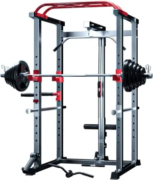 Professional Squat Rack Strength Training Equipment Home Sports Multifunction Home Barbell Rack Adjustable Comprehensive Training Device Strength Trai