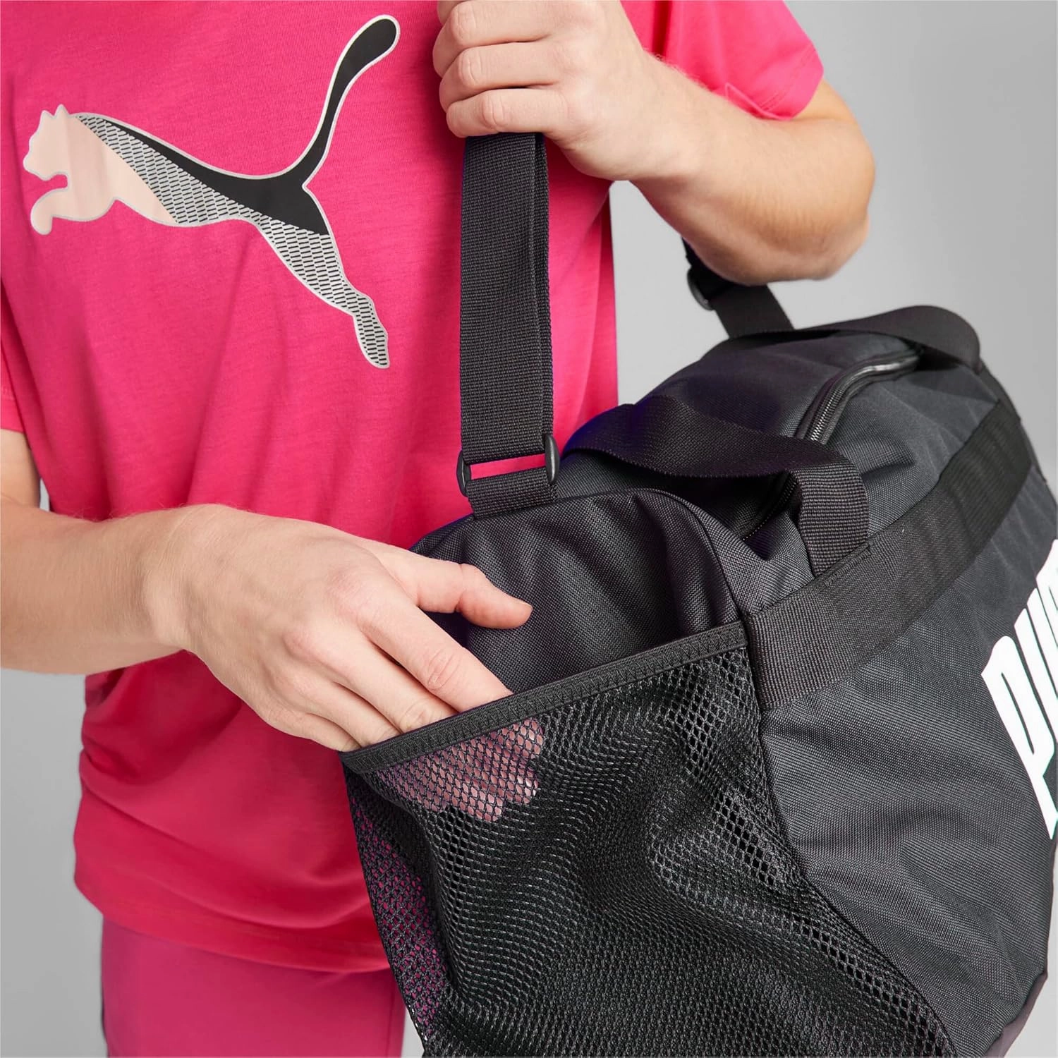 PUMA Men's Sports Bag, Navy