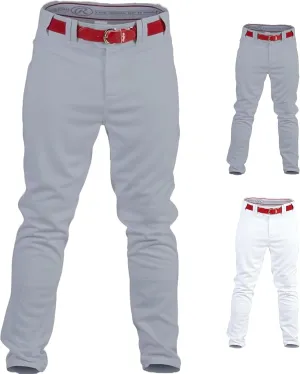 Rawlings Men's Pro 150 Series Baseball Pant | Full Length Semi-Relaxed Fit | Adult Sizes | Solid Color Options