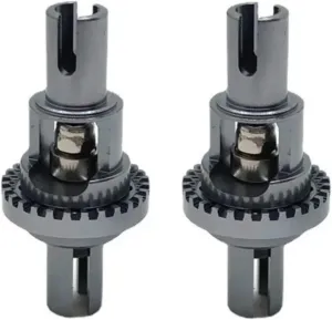 RC Car Accessories for Wltoys 284131 K969 K979 K989 K999 P929 P939 for Mini-Q for AWD for IW04M for AMZ 1/28 RC Car Upgrades Parts Metal Adjustable Differential(Gray)