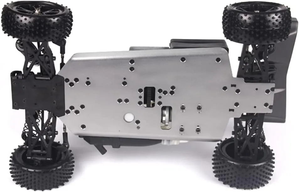 RC Car Model Set,VRX RH1006 Nitro RC Cars Toy, 1/10 4WD Off-Road RC Car with Force.18 Nitro Engine, 2.4Ghz High Speed Remote Control Monster Truck Gifts for Kids & Adults (R0080 Blue RTR Version)