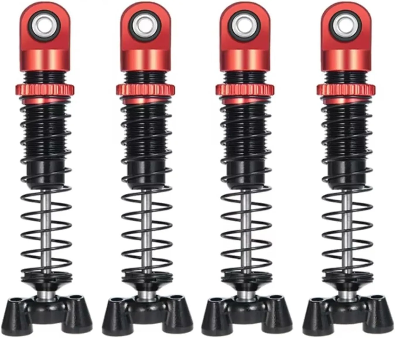 RC Car Shock Absorbers Compatible With Kyosho For Jimny 1/18 For MINI-Z 4×4 For Wrangler 1/24 RC Car Parts 4Pcs 37 45mm Adjustable Shock Absorber Damper(4Pcs 45mm)