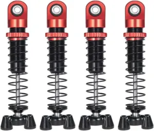 RC Car Shock Absorbers Compatible With Kyosho For Jimny 1/18 For MINI-Z 4×4 For Wrangler 1/24 RC Car Parts 4Pcs 37 45mm Adjustable Shock Absorber Damper(4Pcs 45mm)