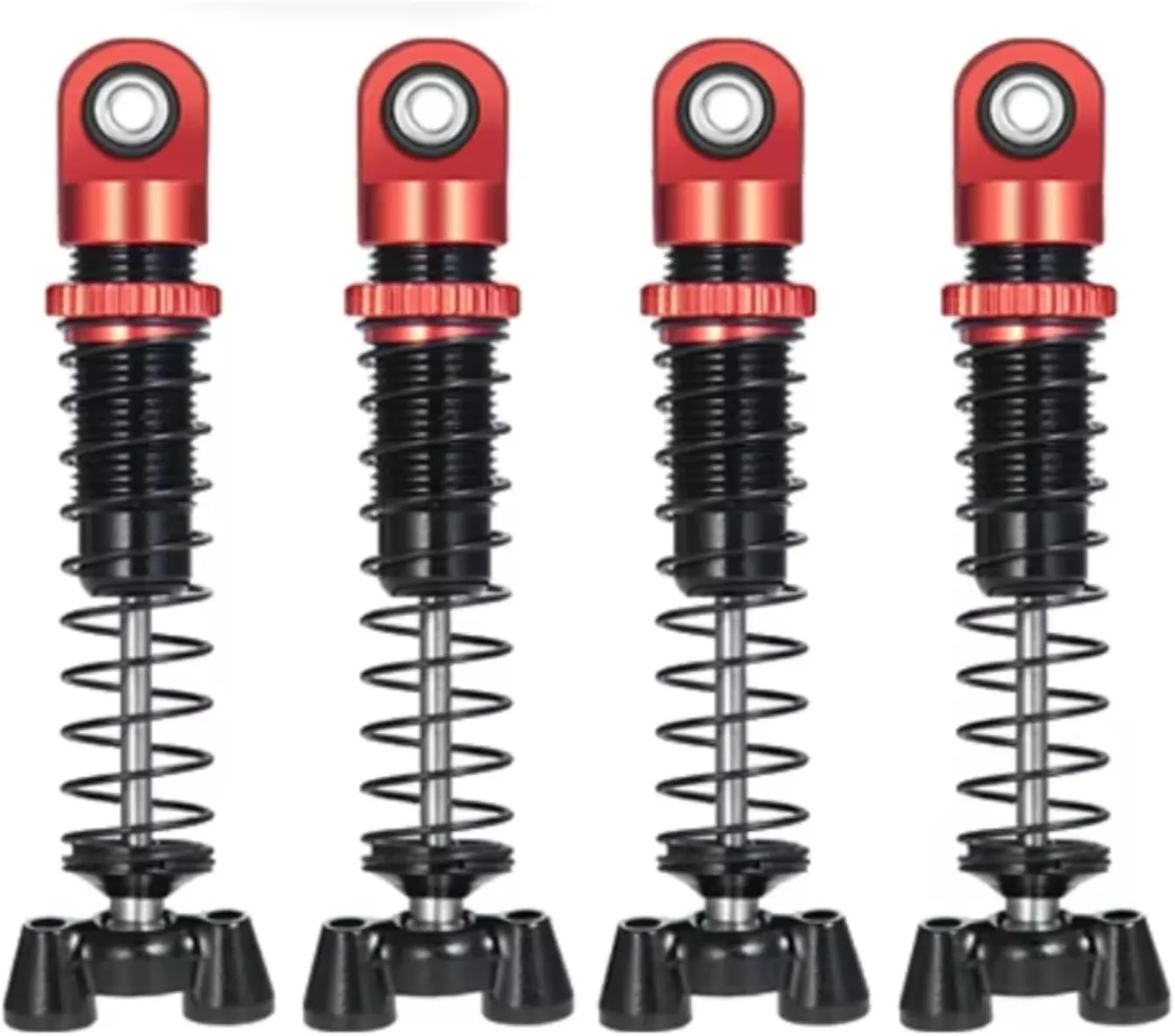 RC Car Shock Absorbers Compatible With Kyosho For Jimny 1/18 For MINI-Z For Wrangler For Hilux 1/24 RC Car Parts 4Pcs 37 45mm Adjustable Shock Absorber Damper(4Pcs 45mm)