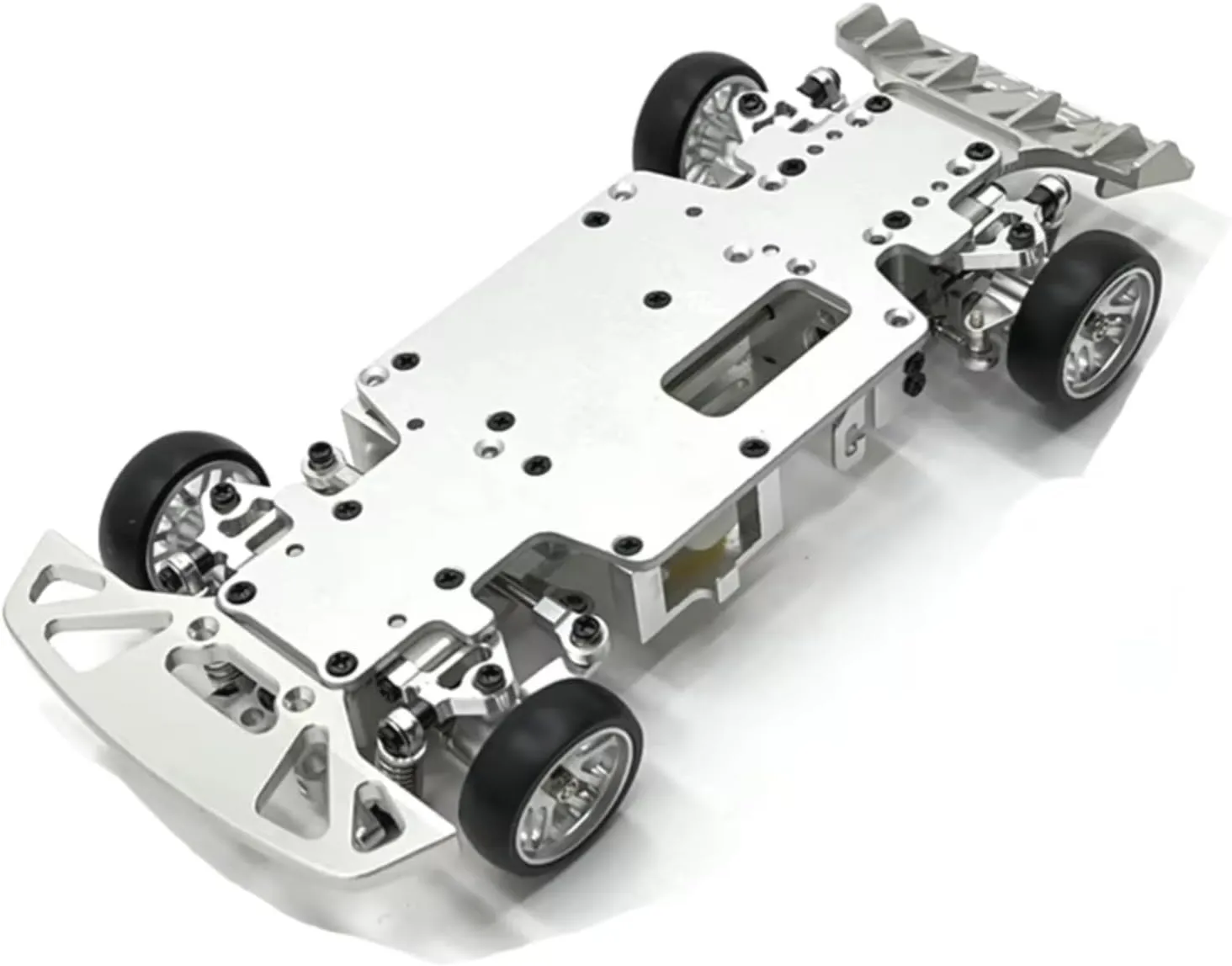 RC Car Upgrade Part for WLtoys 284131 K969 K979 K989 K999 P929 P939 1/28 Metal Lower Arm Remote Control Crawler Car Upgrade Parts Accessories(Silver)
