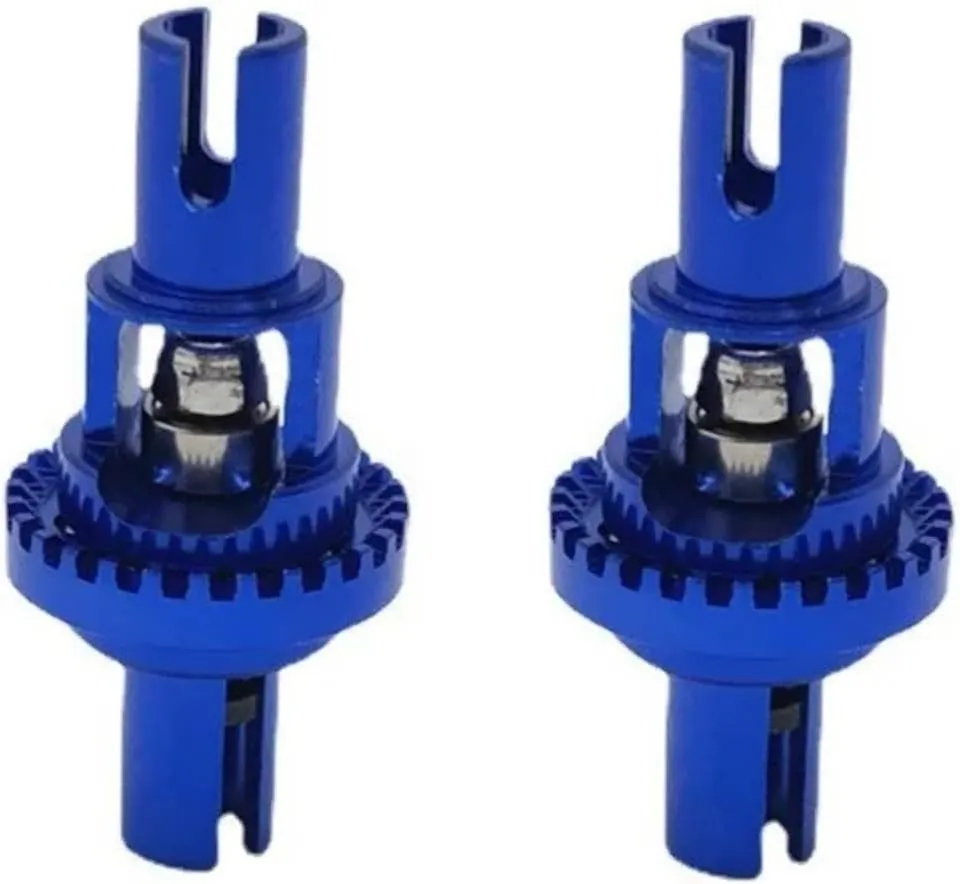 RC Car Upgrade Parts for Wltoys 284131 K969 K979 K989 K999 P929 P939 for MINI-Q for AWD for IW04M for AMZ 1/28 RC Car Upgrades Parts Metal Adjustable Differential(Blue-1)