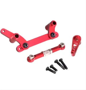 Rc Connecting Rod Tie Rod for SCY 16101 16102 16103 16104 16106 C8805 Q130A 1/16 Metal Steering Connecting Rod RC Car Parts and Accessories Upgrade Replacement Use