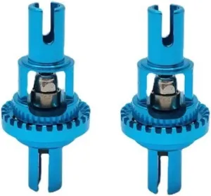 RC Parts for Wltoys 284131 K969 K979 K989 K999 P929 P939 for MINI-Q for AWD for IW04M for AMZ 1/28 RC Car Upgrades Parts Metal Adjustable Differential(Blue)