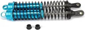 Rc Shock Absorber For Hsp For Hpi For Losi For Axial 1/8 Oil Adjustable 140mm Aluminum Shock Absorber Damper Rc Car For Buggy Truck Parts Replacement Use(Blue)