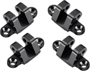 RC Spare Part Compatible with Mini for LMT 4WD 1/18 Rc Car Upgrade Parts Aluminum Alloy Adjustable Link Mount Lower Suspension Stand Bracket