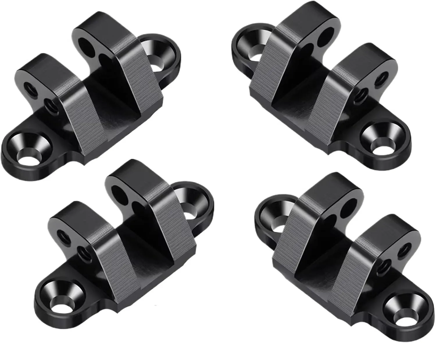 RC Spare Part Compatible with Mini for LMT 4WD 1/18 Rc Car Upgrade Parts Aluminum Alloy Adjustable Link Mount Lower Suspension Stand Bracket
