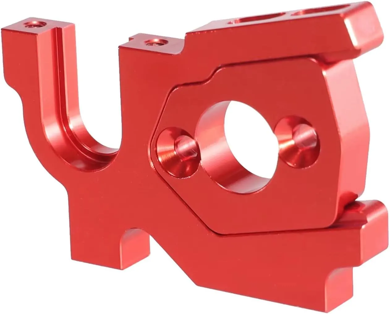 RC Upgrade Accessories for Wltoys for 144001 144002 144010 124016 124017 124018 124019 for LC for Racing 1/12 1/14 RC Car Metal Upgrade Adjustable Motor Fixed for Seat(Red)