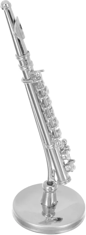 Realistic Miniature Flute Toy Mini Musical Instrument for Boys and Girls Adults
