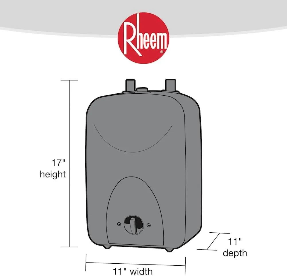 Rheem Mini-Tank Electric Water Heater, 2.5 Gallon