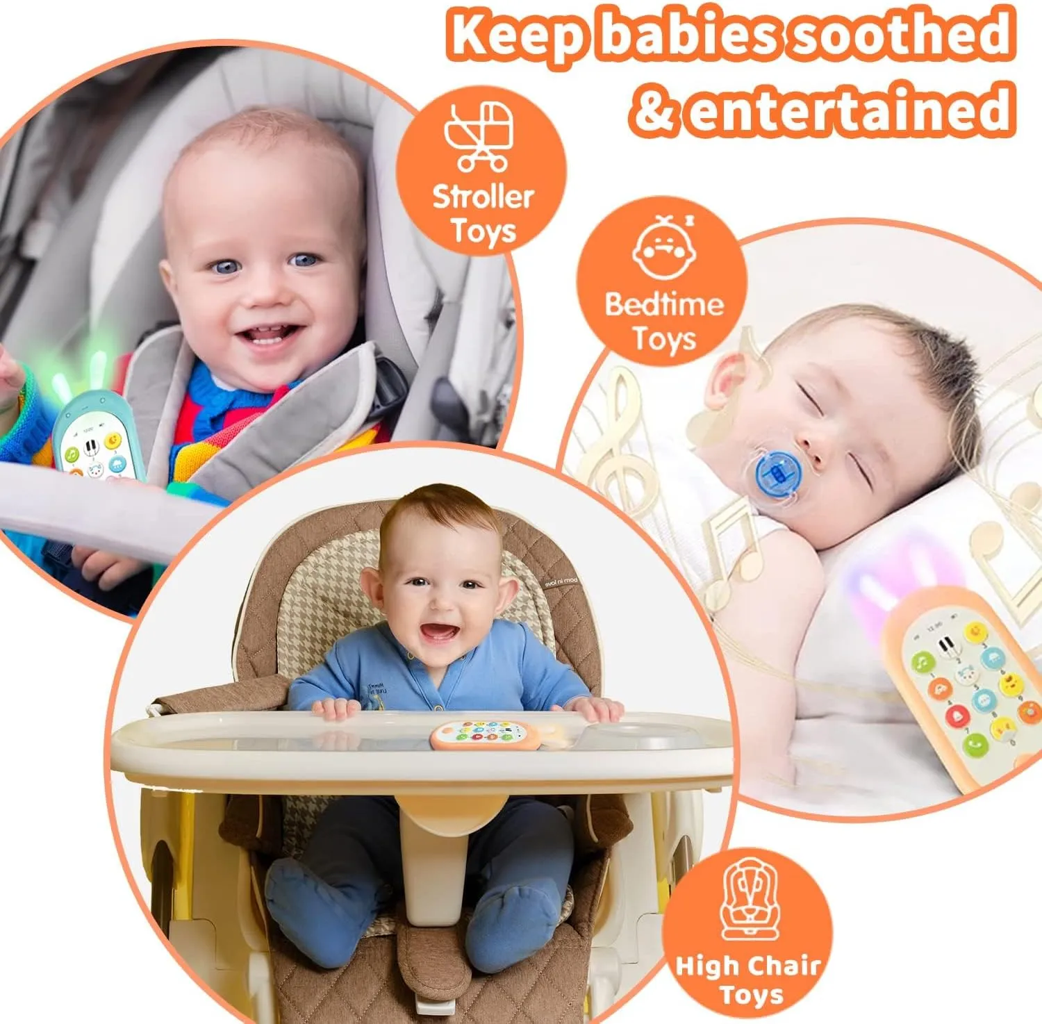 Richgv 1 Year Old Girl Birthday Gift, Baby Cell Phone Toy Sensory Learning Toys with 12 Functions, Baby Girl Toys 6 to 12 Months Multi Sound Effects with Light Teething Toys for Babies Infants