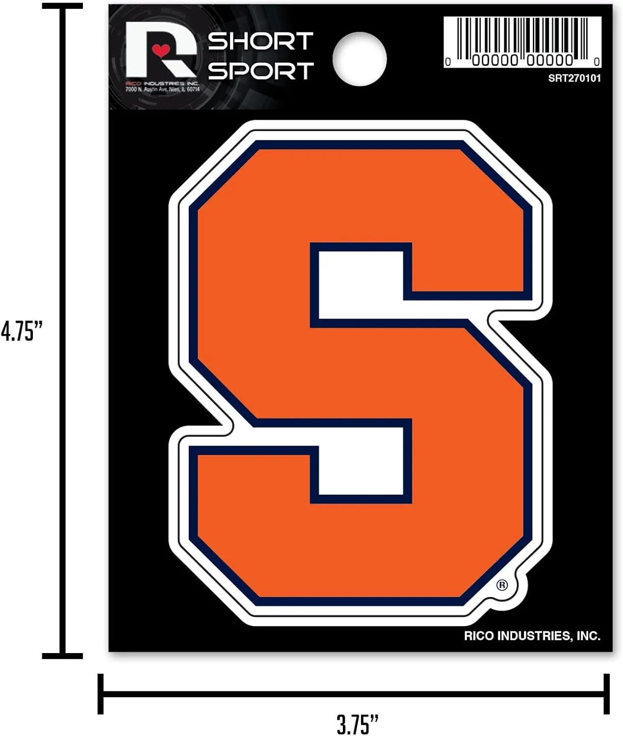 Rico NHL Short Sport Decal