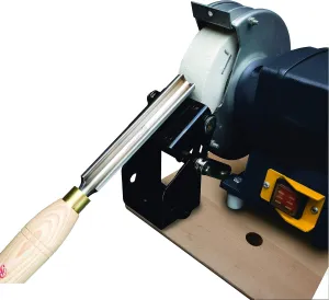 Robert Sorby # 446 Universal Bench Sharpening System for Square Edge Tools Works with Bench Grinders or Vertical Belt Sanders