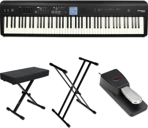 Roland FP-E50 88-key Digital Piano Essentials Bundle