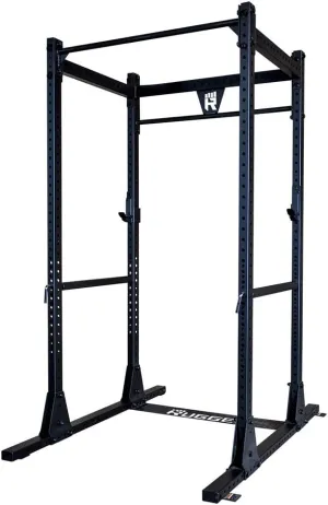 Rugged Strength & Fitness (Y100) Power Cage for Strength Training Home & Commercial Gym, Barbell Squat Rack Power Cage With J Hooks For Bodybuilding, Weightlifting & Daily Workout
