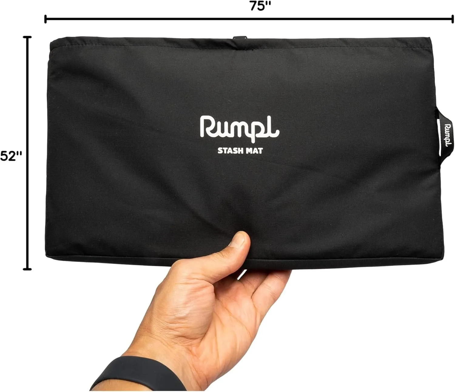 Rumpl Everywhere Mat | Lightweight Ground Cover for Hiking, Camping, Traveling, Picnics | 52" x 75"