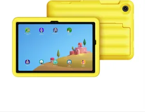 SAMSUNG Galaxy Tab A9  Plus Kids Edition 11” 64GB WiFi Android Tablet, Long Battery Life, Expandable Storage, Thin, Light Design, Durable Puffy Cover, US Version, 2024, Yellow