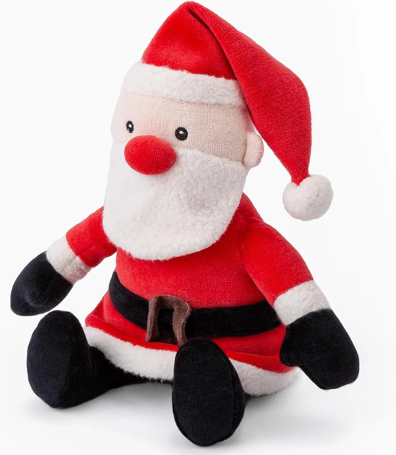 Santa Claus Plush Toy Santa Claus Stuffed Toy 8" Santa Stuffed Animal, Holiday Soft Cuddly Toy Gift for Toddlers, Kids & Teens
