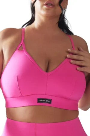 Savage x Fenty Womens Spotlight Low-Impact Sports Bra