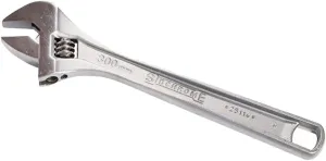 SCMT25114 Chrome Premium Adjustable Wrench, Size 300 mm