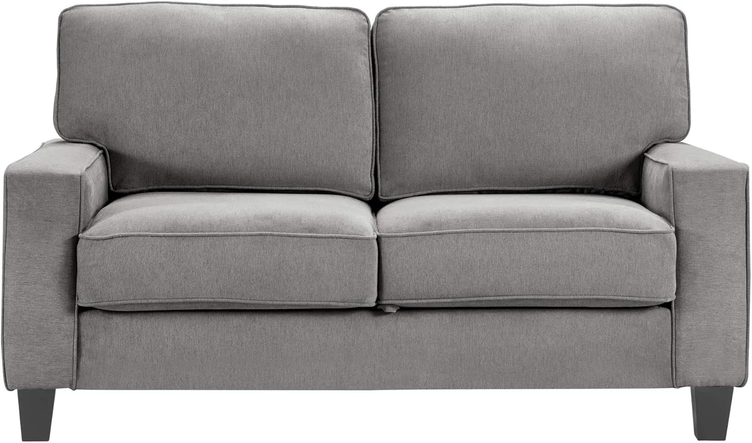 Serta Palisades Storage Loveseat, Gray