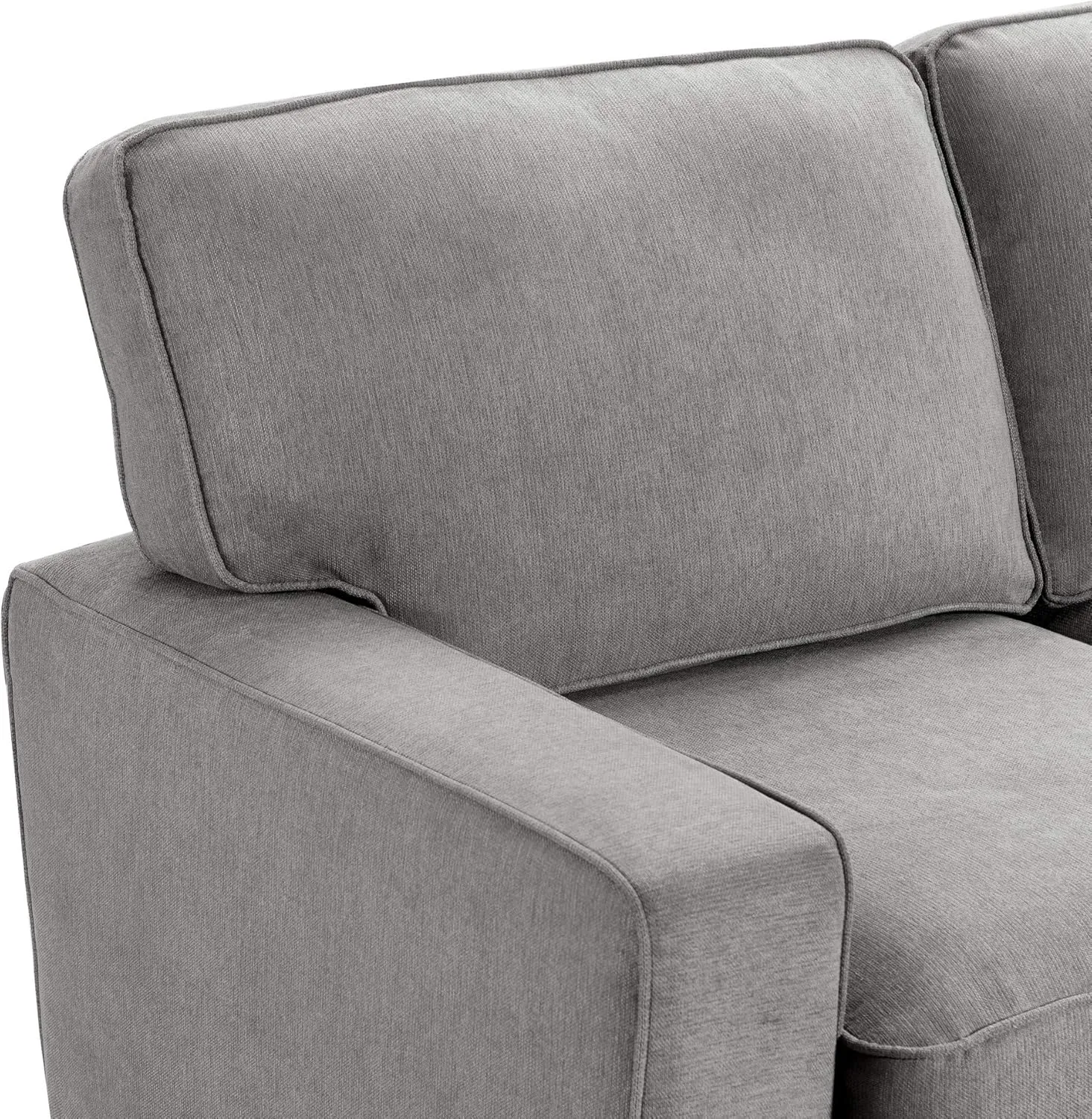 Serta Palisades Storage Loveseat, Gray