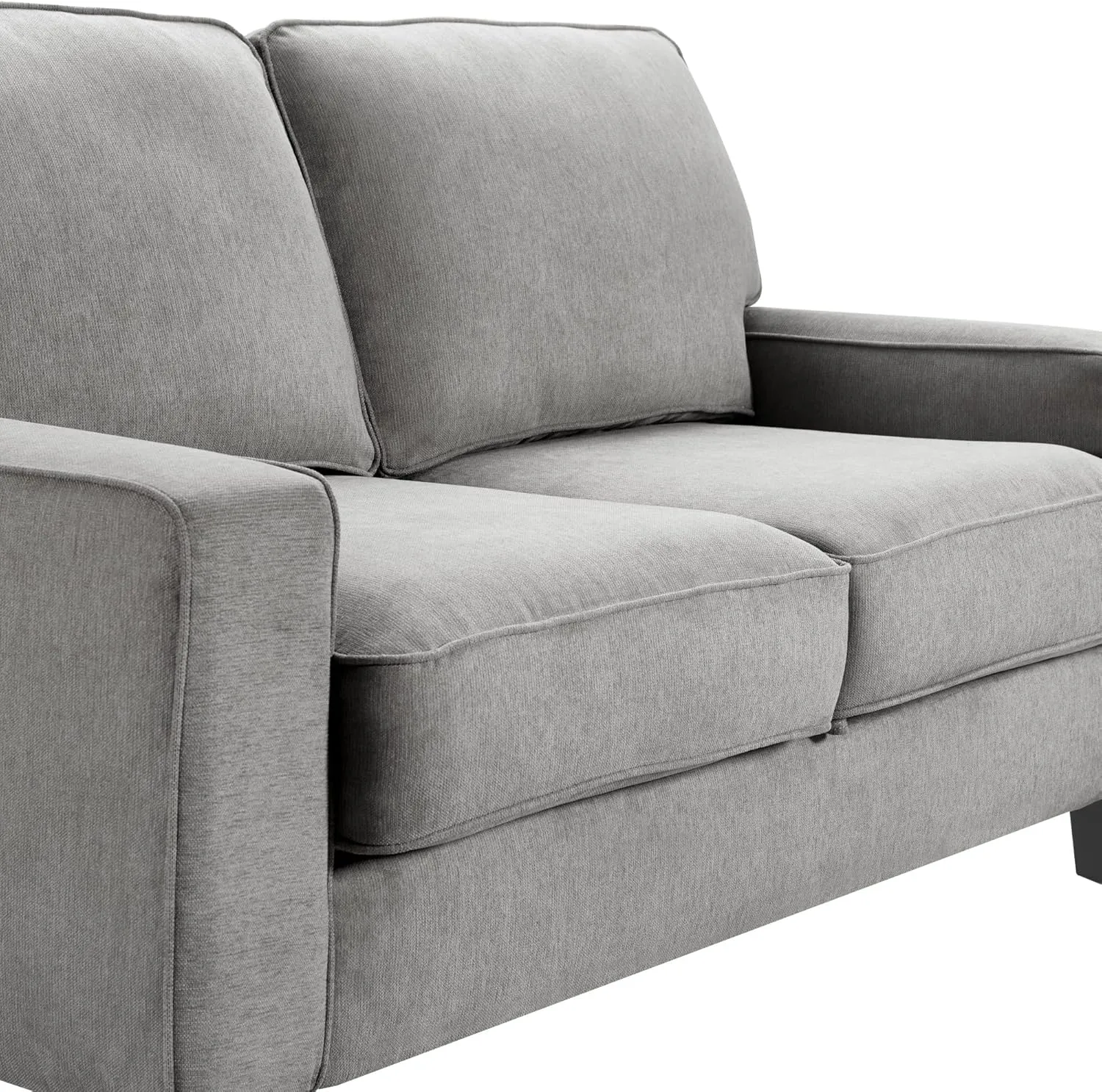 Serta Palisades Storage Loveseat, Gray