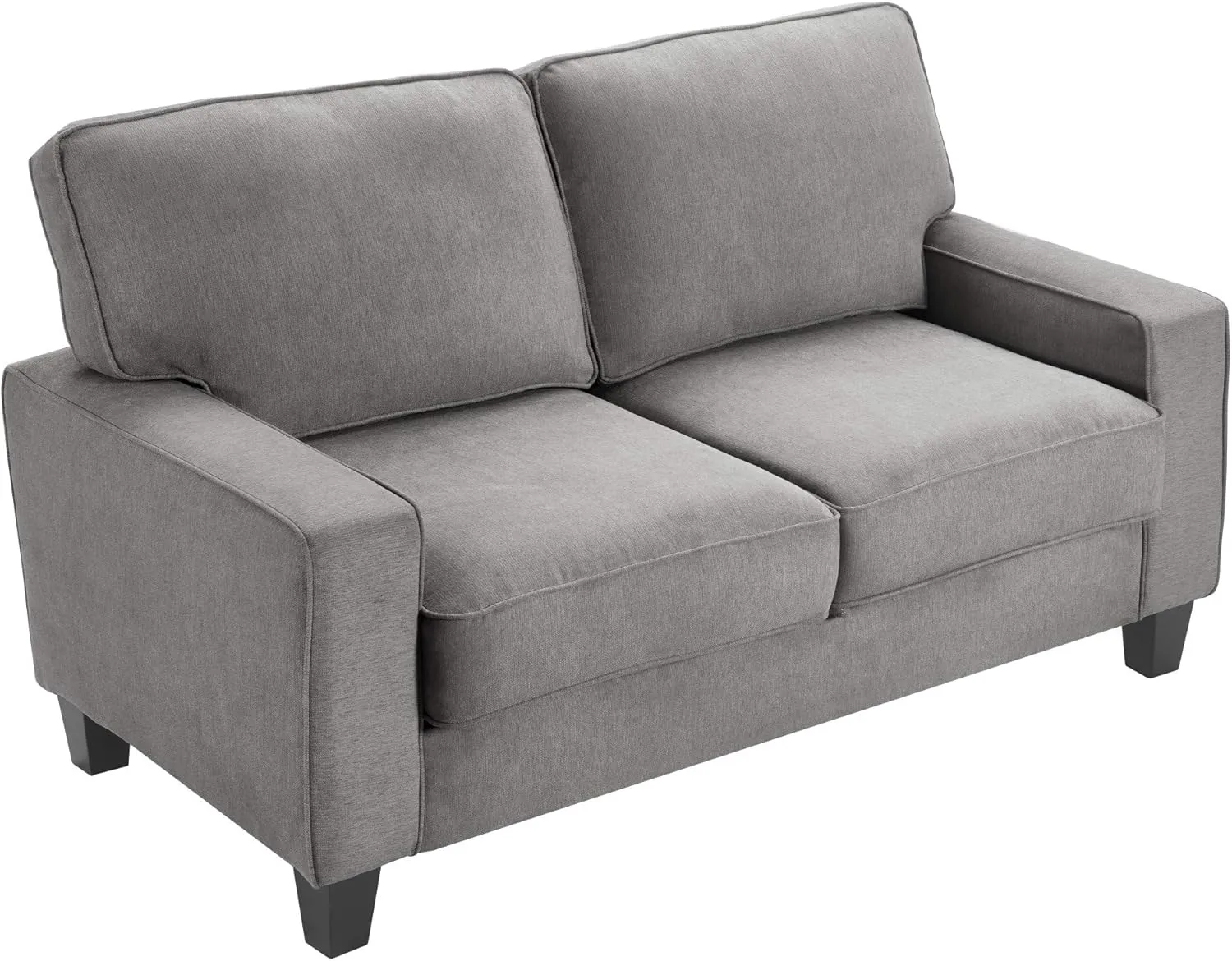 Serta Palisades Storage Loveseat, Gray