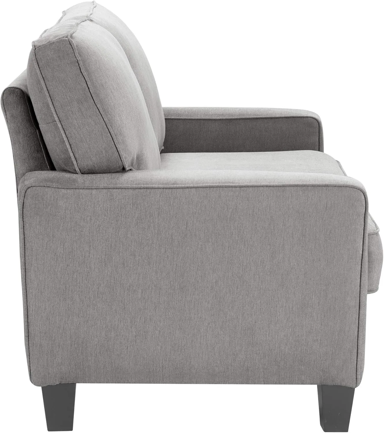 Serta Palisades Storage Loveseat, Gray
