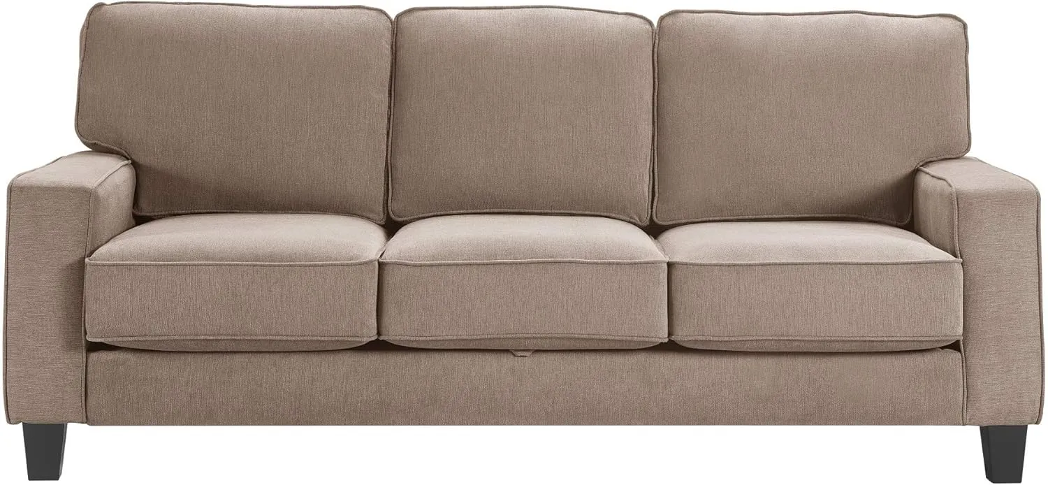 Serta Palisades Storage Sofa, 78", Tan