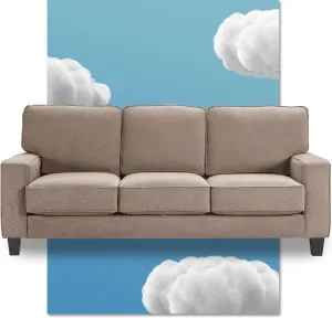 Serta Palisades Storage Sofa, 78", Tan