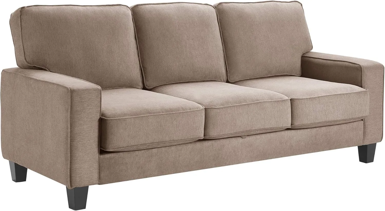 Serta Palisades Storage Sofa, 78", Tan