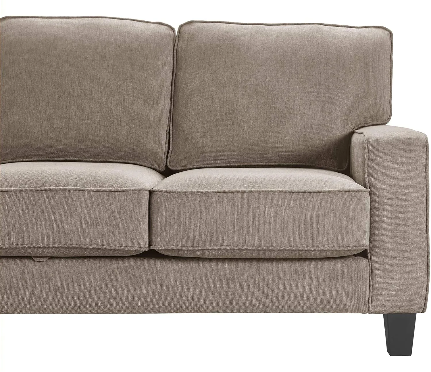 Serta Palisades Storage Sofa, 78", Tan