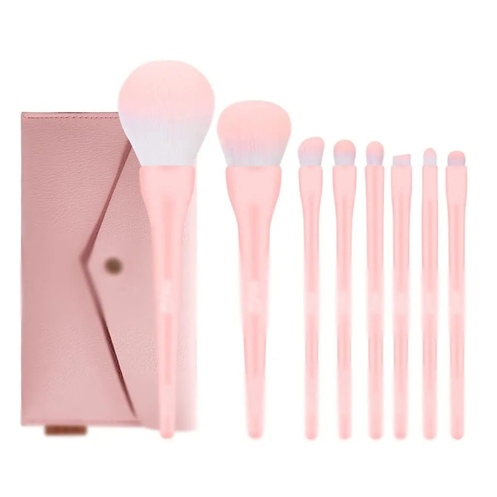 Set Of 8 Makeup Brushes Full Set Of Makeup Brushes Eye Shadow Brushes Makeup Brushes