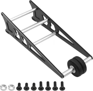 ShareGoo RC Wheelie Bar Adjustable Front Anti-Roll Head-up Wheel Compatible with 1/10 Traxxas Slash 2WD Rustler Bandit RC Car Upgrade Parts