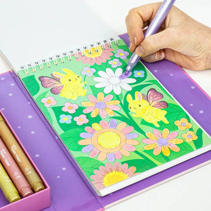 Shimmer Colouring Set