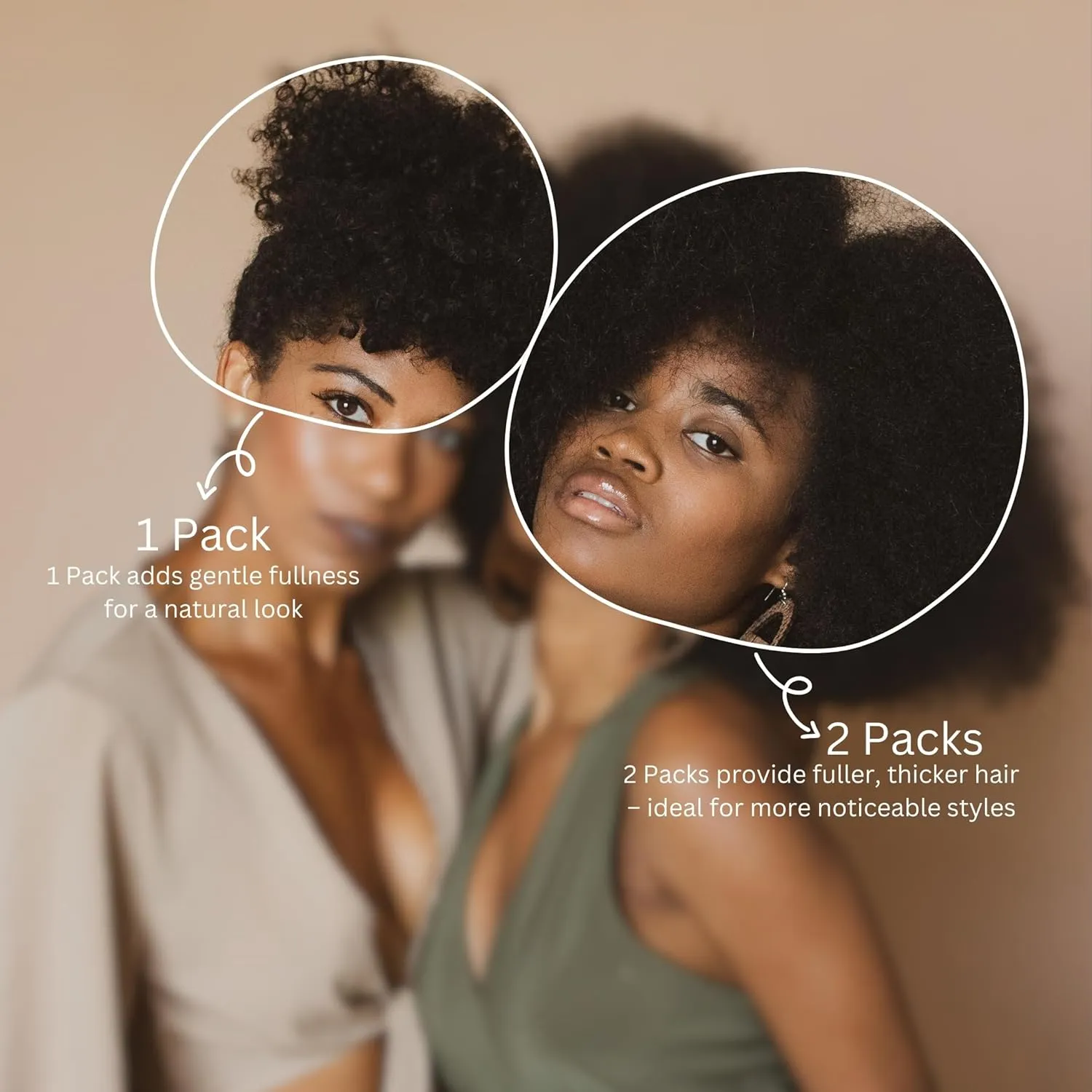 SIYUSI Afro Kinky Curly Clip In Extensions, 4B 4C 100% Brazilian Reamy Human Hair Clip Ins, Invisible & Scalp-Friendly, Natural Black Color, 4.23oz 7pcs (20 Inch)