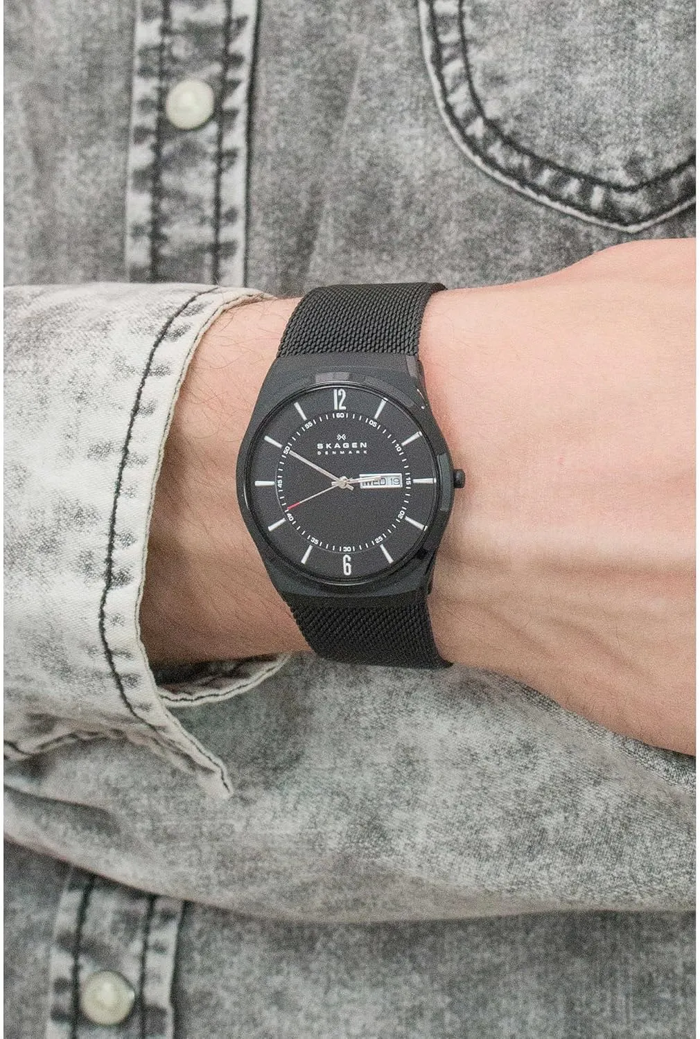 Skagen Men's Melbye Three-Hand Band Watch